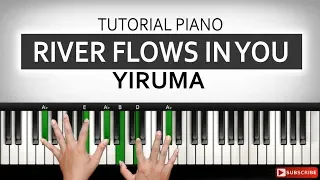 Tutorial River Flows in You - YIRUMA | Belajar Piano Keyboard