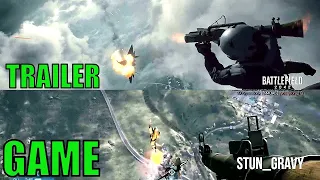 BATTLEFIELD 2042 - Trailer Vs Game Comparision - Destroying The Jet