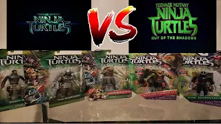 TMNT 2014 VS TMNT OUT OF THE SHADOW'S