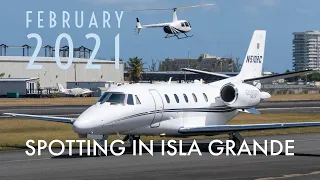 PlaneSpotting at Isla Grande Airport February 2021