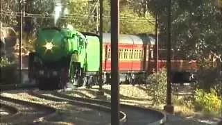 Newcastle Flyer 3801 Pacific 4-6-2 express passenger steam locomotive