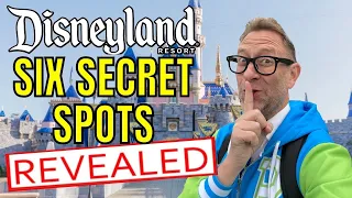 6 SECRET Places At DISNEYLAND You NEED To Know To Rest