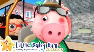 Wheels On The Bus | Learning Classic Nursery Rhymes for Babies | Little Baby Bum