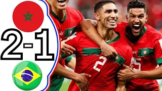 Brazil vs Morocco 1-2 - All Goals & Extended Highlights - 2023 HD