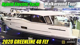 2020 Greenline 48 Fly Hybrid Yacht - Walkaround Tour - 2020 Boot Dusseldorf