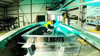 Hand Cut Aluminium Boat Build | Part 3