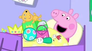 Peppa And George Clean Up Their Toys!