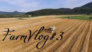 FarmVlog#3 Gerste dreschen und Futter mischen