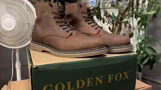 Golden fox leather boot review