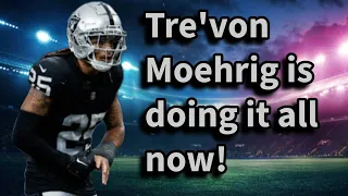 Tale of the tape: Tre'von Moehrig is doing it all now!