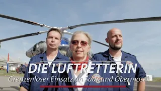 Die Luftretterin Grenzenloser Einsatz an Saar und Obermosel | SWR | Landesschau Rheinland-Pfalz