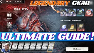 How to get Legendary Gear - Deesa Caves Ultimate Guide | Eternal Evolution