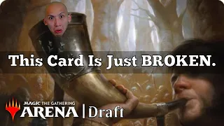 This Card Is Just BROKEN. | Lord of the Rings: Tales of Middle-earth Draft | MTG Arena