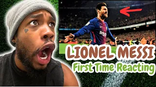 First Time Seeing Lionel Messi Top 20 Goals Highlights (NBA FAN)