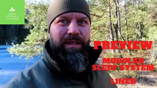 Preview sleeping bag liner, British army sleep system #outdoorgearreview #armysurplus #campinggear