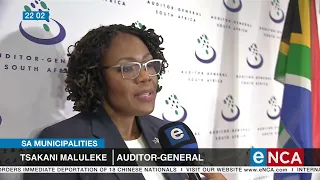 Auditor General report | Municipalities in financial ruin