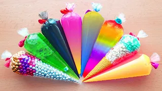 Making Slime with Piping Bags! Most Satisfying Slime Video★ASMR★#ASMR #PipingBags