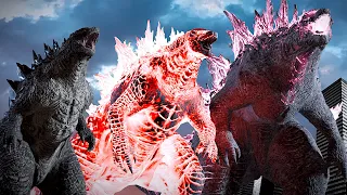 EVOLUTION of MONSTERVERSE GODZILLA | Animated Comparison (2014 - 2024)