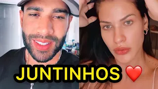 Gusttavo Lima e Andressa Suita JUNTOS na FAZENDA e o embaixador faz BRINCADEIRA