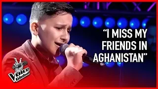 Afghan refugee steals hearts of The Voice coaches | STORIES #11