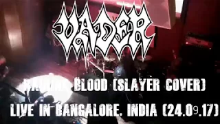 Vader Raining Blood | Slayer Cover | Live in India | Bangalore 2017