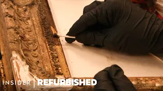 How A 250-Year-Old French Plaster Frame Is Professionally Restored | Refurbished