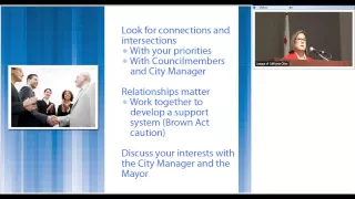 Relationship Between City Council and City Manager Staff