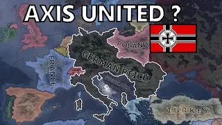 What If The Axis Was United? Hoi4 Timelapse (1939 - 1949)