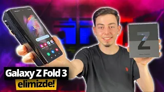 Türkiye'de ilk! Samsung Galaxy Z Fold 3 kutusundan çıkıyor!