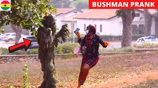 She Fell Down! Bushman Prank #41 | Amazing Reactions!