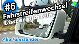 #6 Fahrstreifenwechsel - Fahren im Fahrstreifen - Fahrschule Punkt