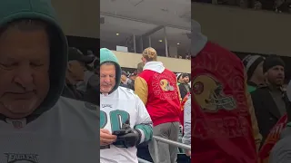 Eagles vs 49ers Championship Game we saw JOEY BOSA in our section #nfcchampionship #eagles49ers