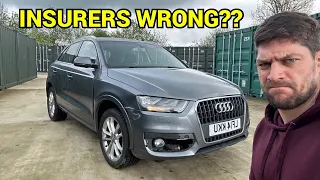 I BOUGHT A DAMAGED RECORDED AUDI Q3.. BUT SHOULD IT HAVE BEEN?? - FS