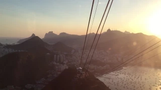 Rio de Janeiro sunset view