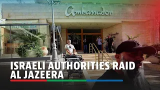 Israeli authorities raid Al Jazeera after shutdown order | ABS-CBN News