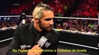 Seth Rollins explica o porque da sua traição (LEGENDADO)