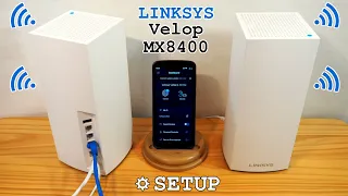 Linksys Velop MX8400 mesh Wi-Fi 6 system • Unboxing, installation, configuration and test