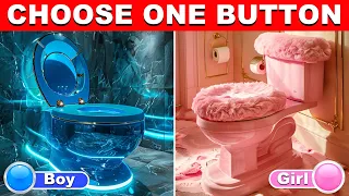 Choose One Button! 🎁 GIRL or BOY Edition 💙🎀 | BrainQuiz - Pick Your Side