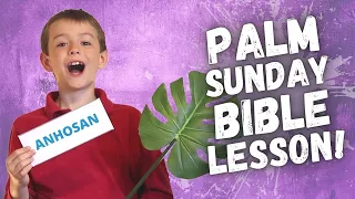 Palm Sunday Bible Lesson for Kids
