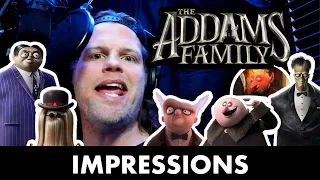 Addams Family 2019 Movie Voice Impressions