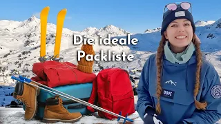 Packliste Skiurlaub: So vergisst du nichts!