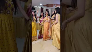 Bride And Sisters  Dance  On Haldi Function 💛।।#haldi #bride #dance #latest #shorts #viral #lucknow