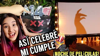 ¡HICE MI PROPIO CINE POR MI CUMPLEAÑOS #14! - Gibby :)