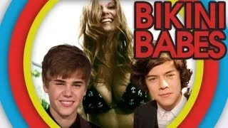 Justin Bieber and Harry Styles talk Girls -- Babes in Slow Motion