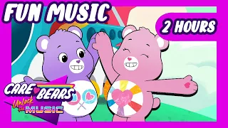 @carebears - Unlock the Music Extravaganza! 🎶🥳 | 2 HOURS | Care Bears Compilation | Songs for Kids