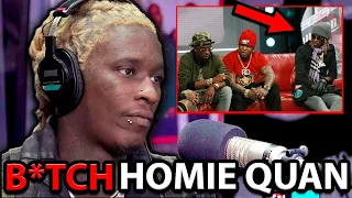 Young Thug REVEALS How the Beef Started with Rich Homie Quan