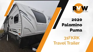 2020 Puma 31FKRK Travel Trailer Walk-Through