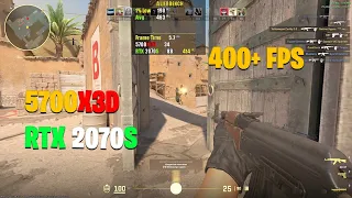 5700X3D & RTX 2070S- Counter Strike 2 | Competitive Settings