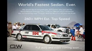 World's Fastest Sedan 260 MPH Audi S4