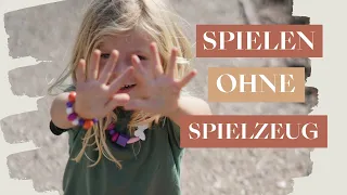 Minimalistische Spielideen für Kleinkinder | Beschäftigung ohne Spielzeug | Minimalismus